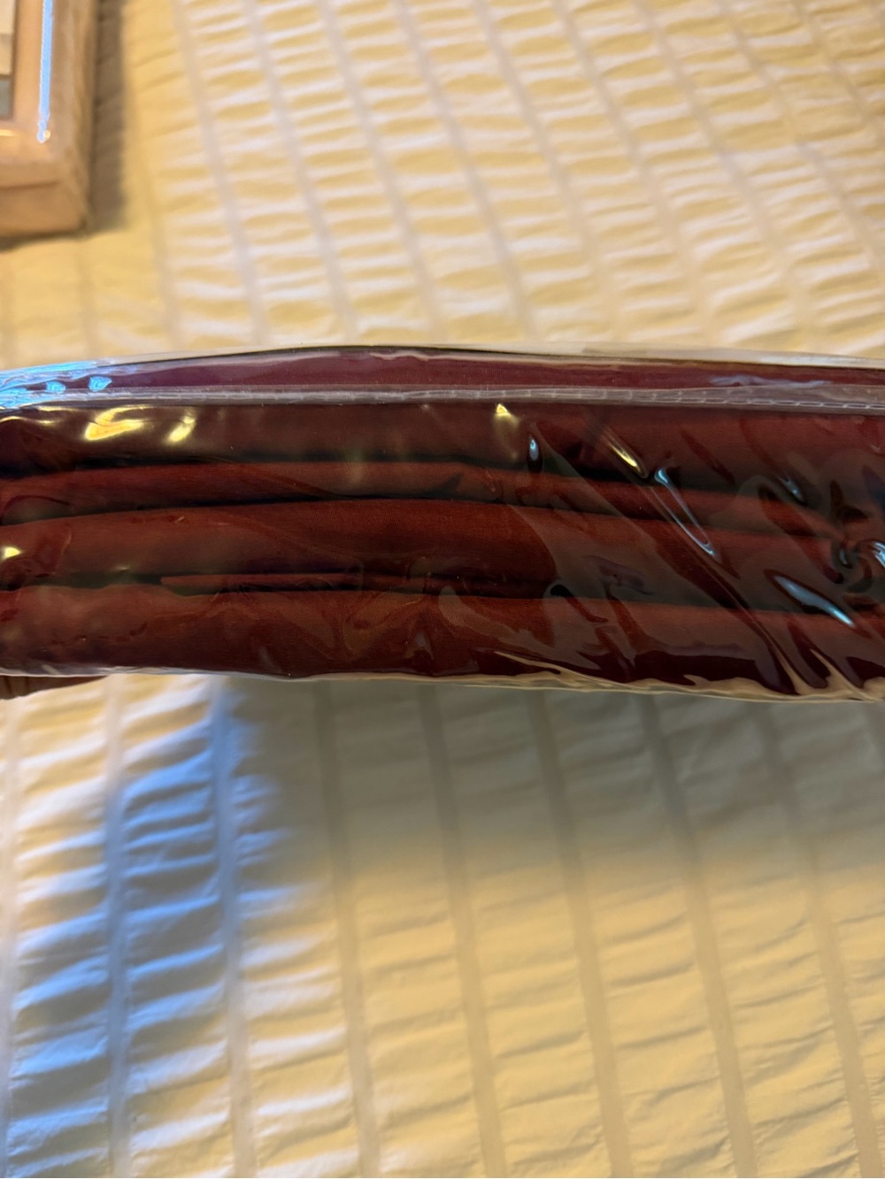 Truly Soft Everyday Full/Queen Duvet Cover in Burgundy - Picture 3 of 3